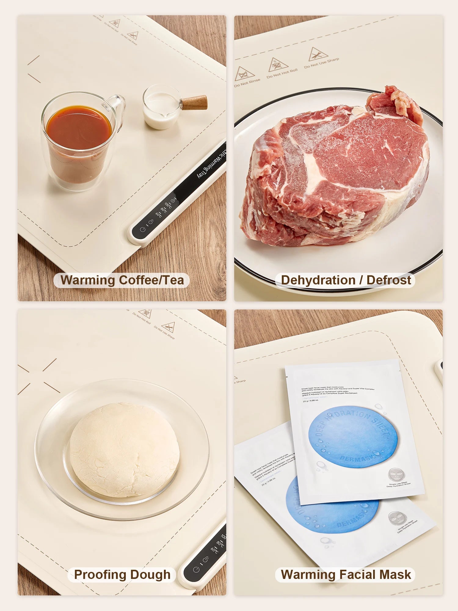 Foldable Electric Food Warming Mat