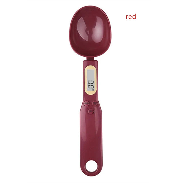 Electronic Kitchen Scale Scoop Digital Measurement With LCD Display