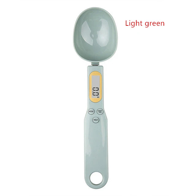 Electronic Kitchen Scale Scoop Digital Measurement With LCD Display
