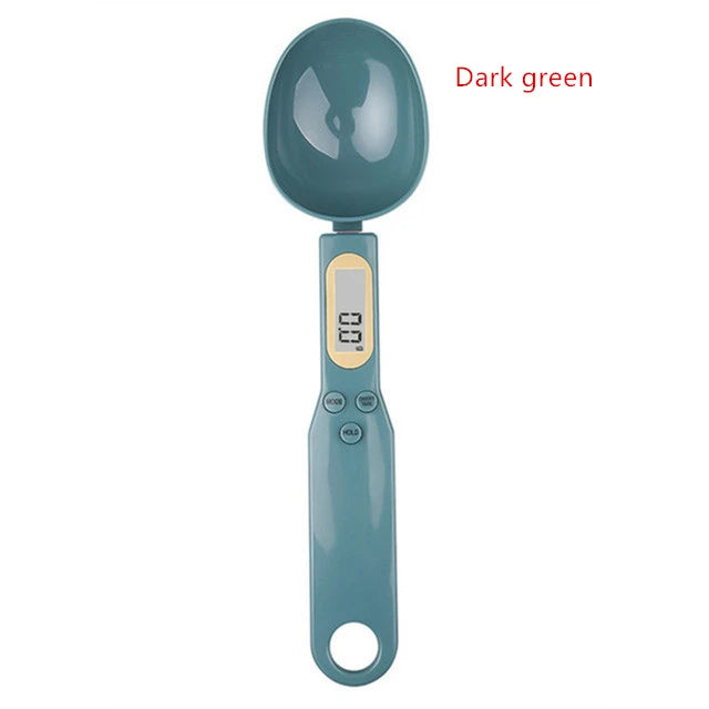 Electronic Kitchen Scale Scoop Digital Measurement With LCD Display
