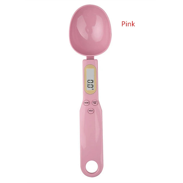 Electronic Kitchen Scale Scoop Digital Measurement With LCD Display