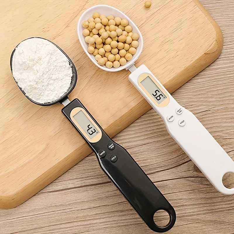 Electronic Kitchen Scale Scoop Digital Measurement With LCD Display